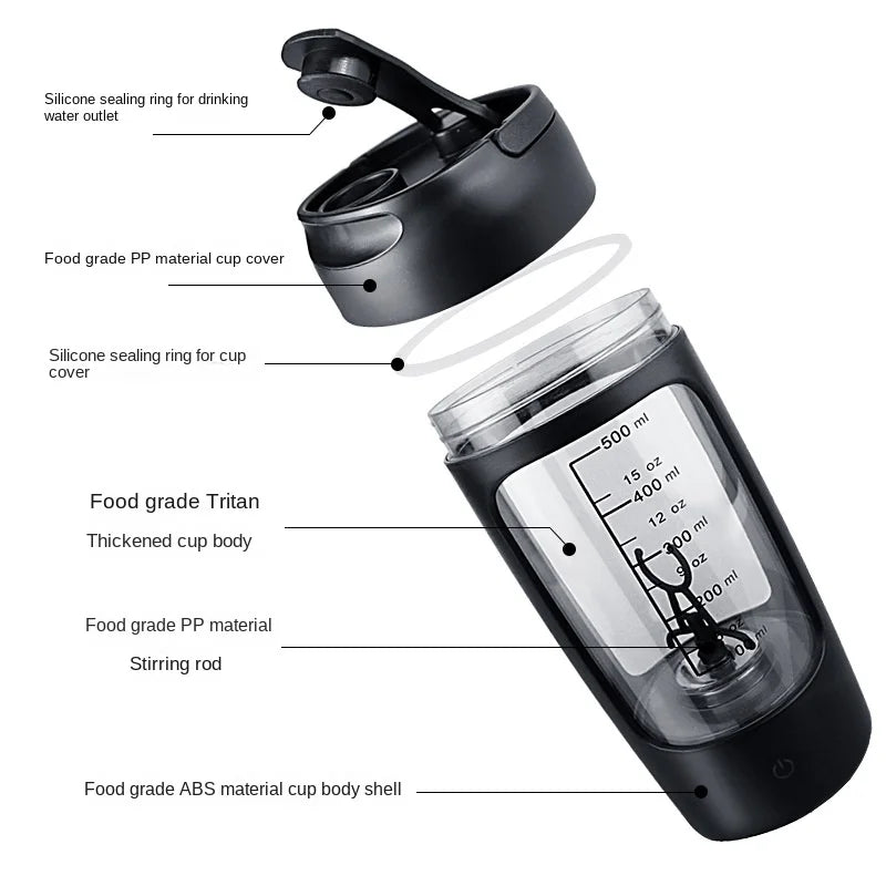 Electric Whey Blend Shaker