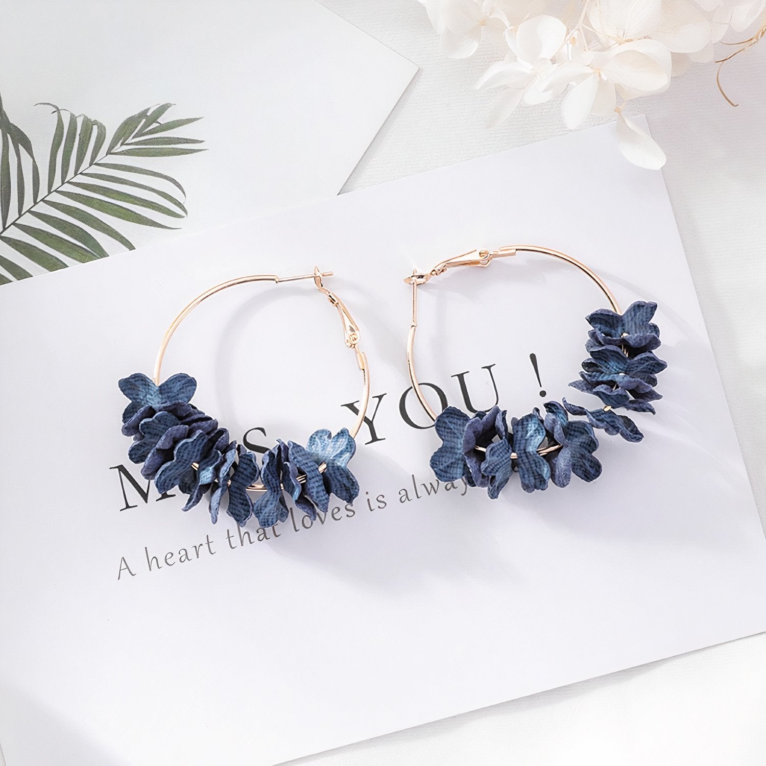Bloom Hoop Earrings