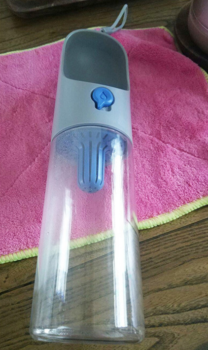 Bouteille d'eau portable pour animaux de compagnie