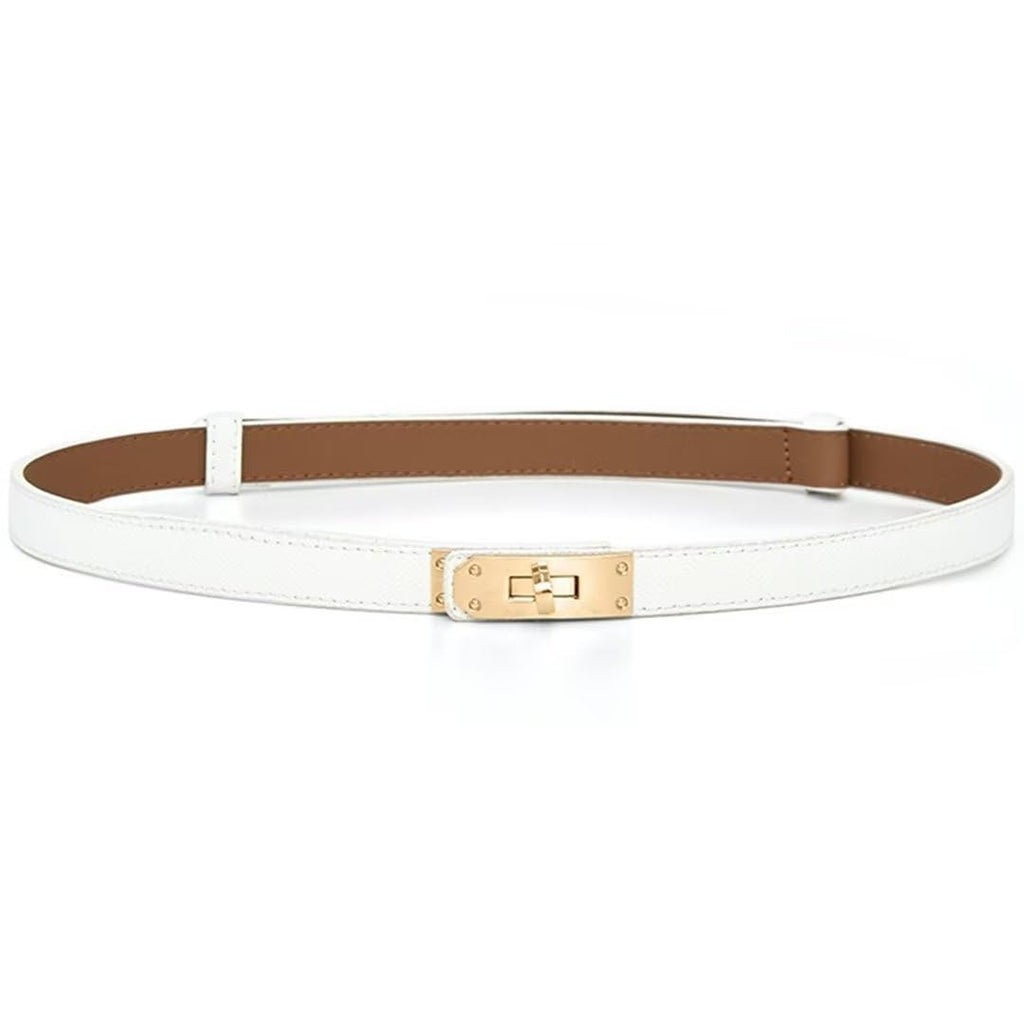 ChicLock 2-in-1 Slim Leather Belt