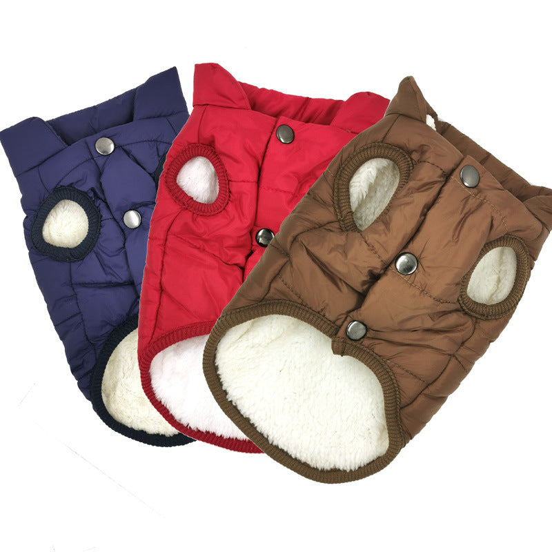 Cozy Cotton Dog Jacket for Cold Weather