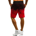 Solid Stretch Casual Shorts