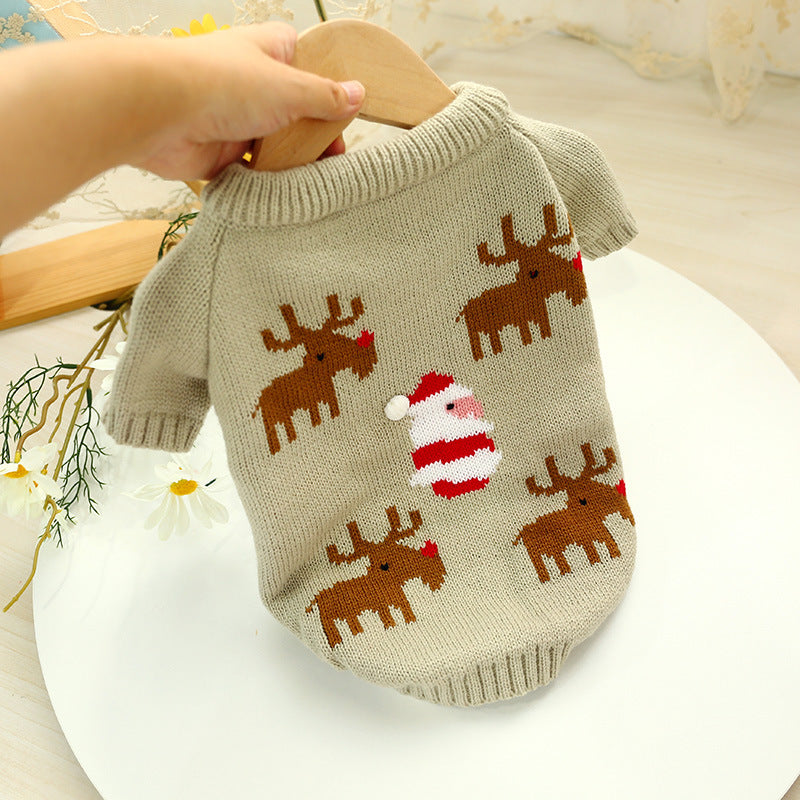 Trendy Canine Print Sweaters
