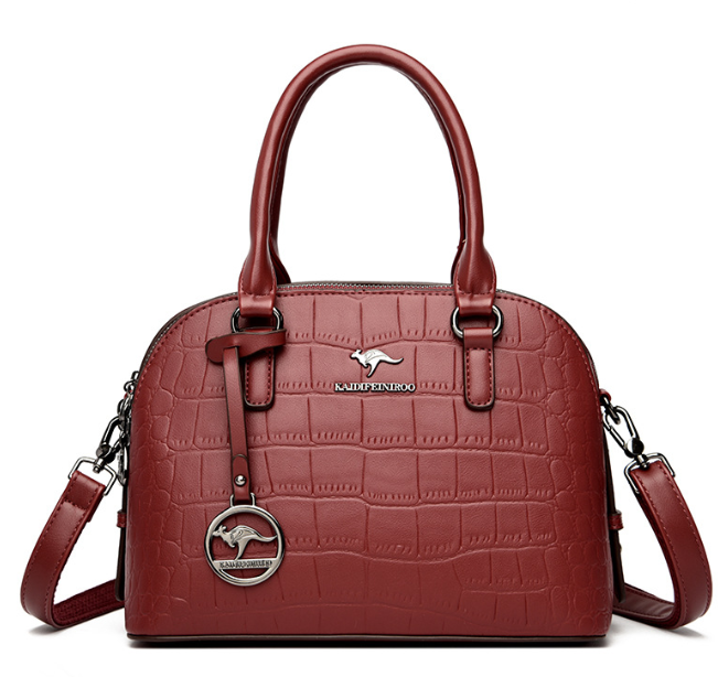 Chic Crocodile Dual-Strap Backpack