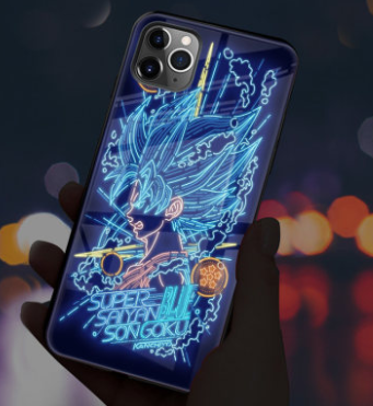 Dragon Ball Z Reactive Glow Phone Case