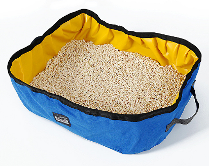 Travel-Friendly Folding Cat Litter Box