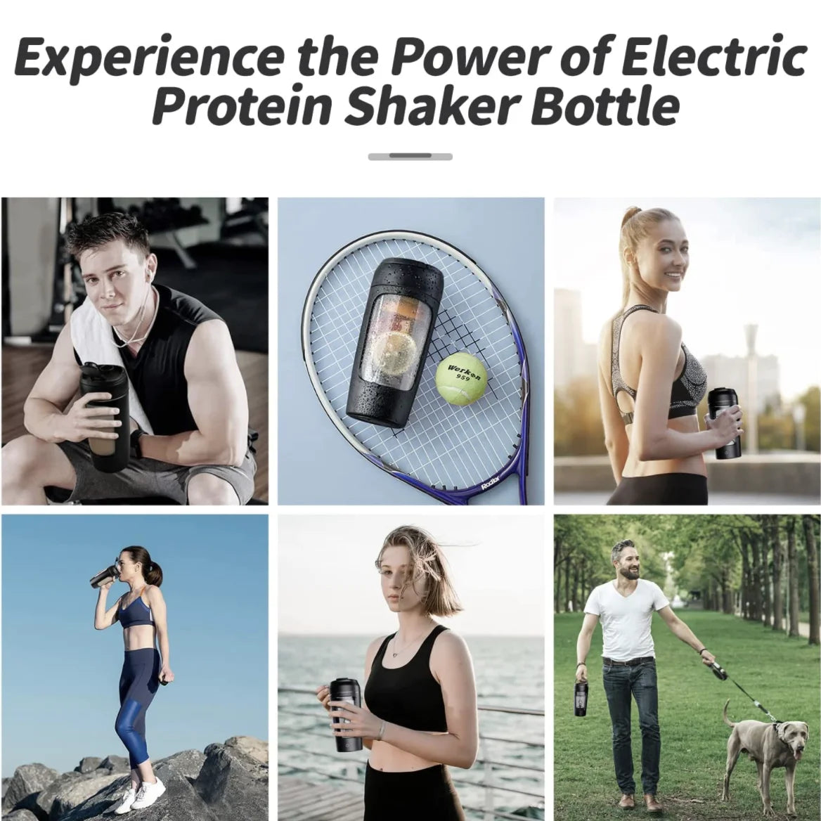 Electric Whey Blend Shaker