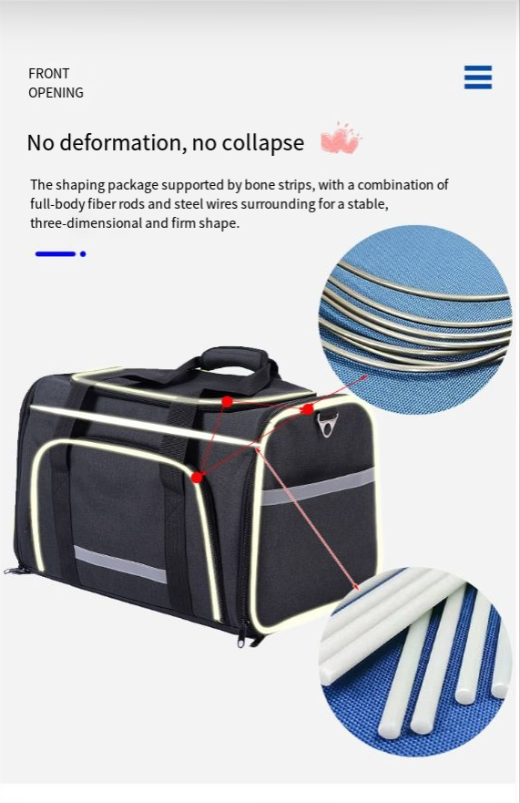 Compact Travel Pet Sling Bag