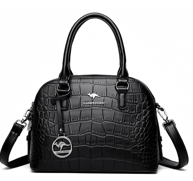 Chic Crocodile Dual-Strap Backpack