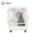 Literie pour chat lavable avec des roulettes très confortable