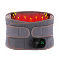 Heating Vibration Massager Belt Red Light Hot Compress Waist Support Brace Waist Back Massage Lumbar Support Belt