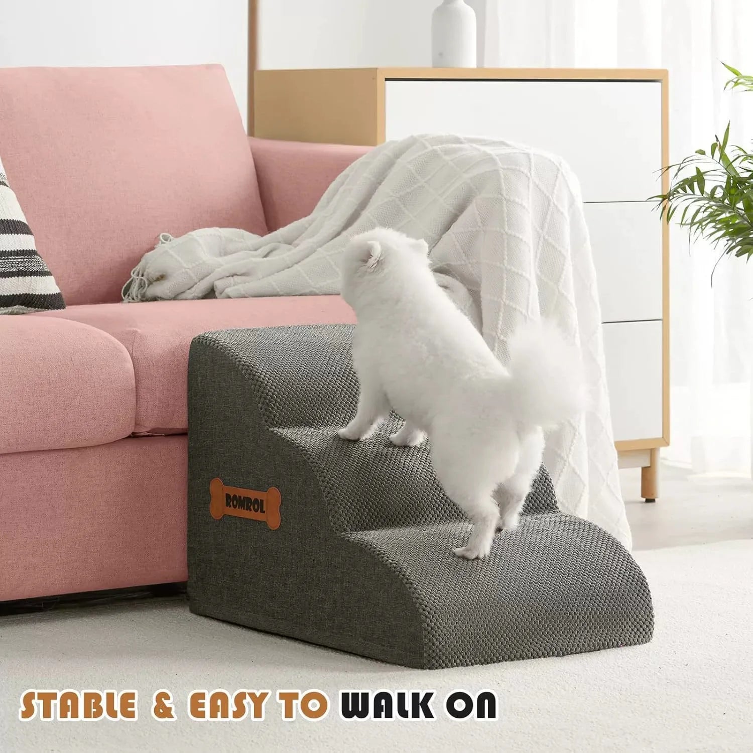 Escalier Orthopédique pour Chiens : Aide à la Mobilité et au Confort