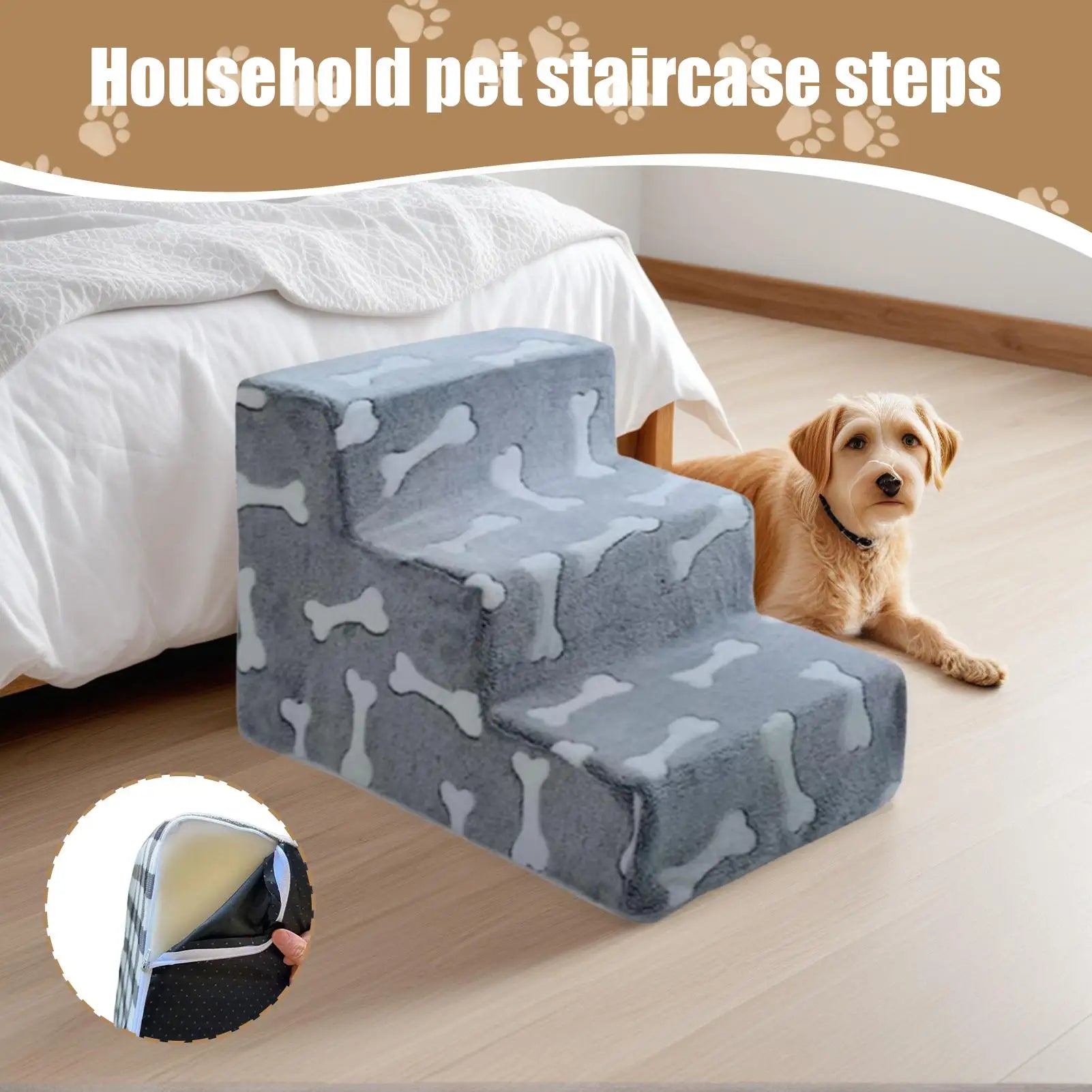 Escalier Orthopédique pour Chiens : Aide à la Mobilité et au Confort