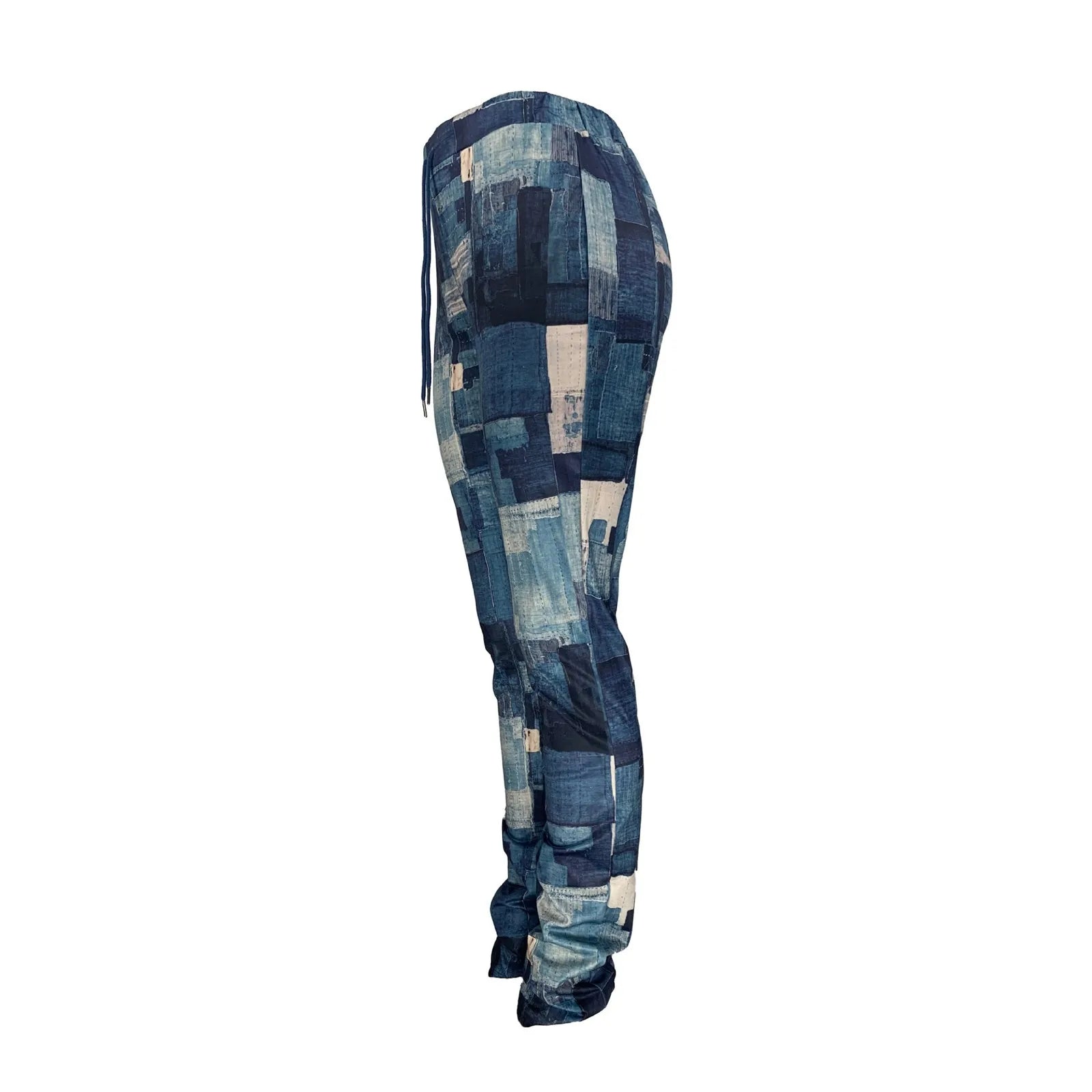 Cargo Pants Women Plus Size Casual Jeans Print
