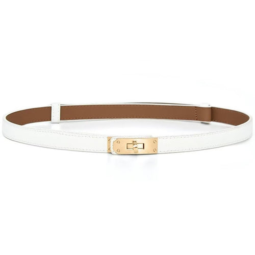 ChicLock 2-in-1 Slim Leather Belt
