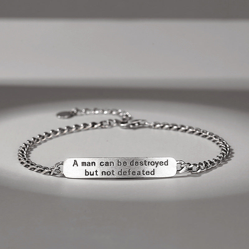 Men's Classic Thai Silver Bracelet