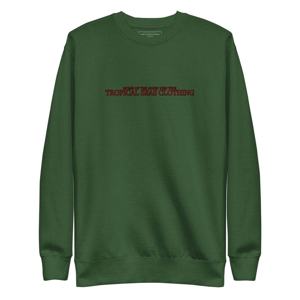 Luxury Sunset Palms Crewneck