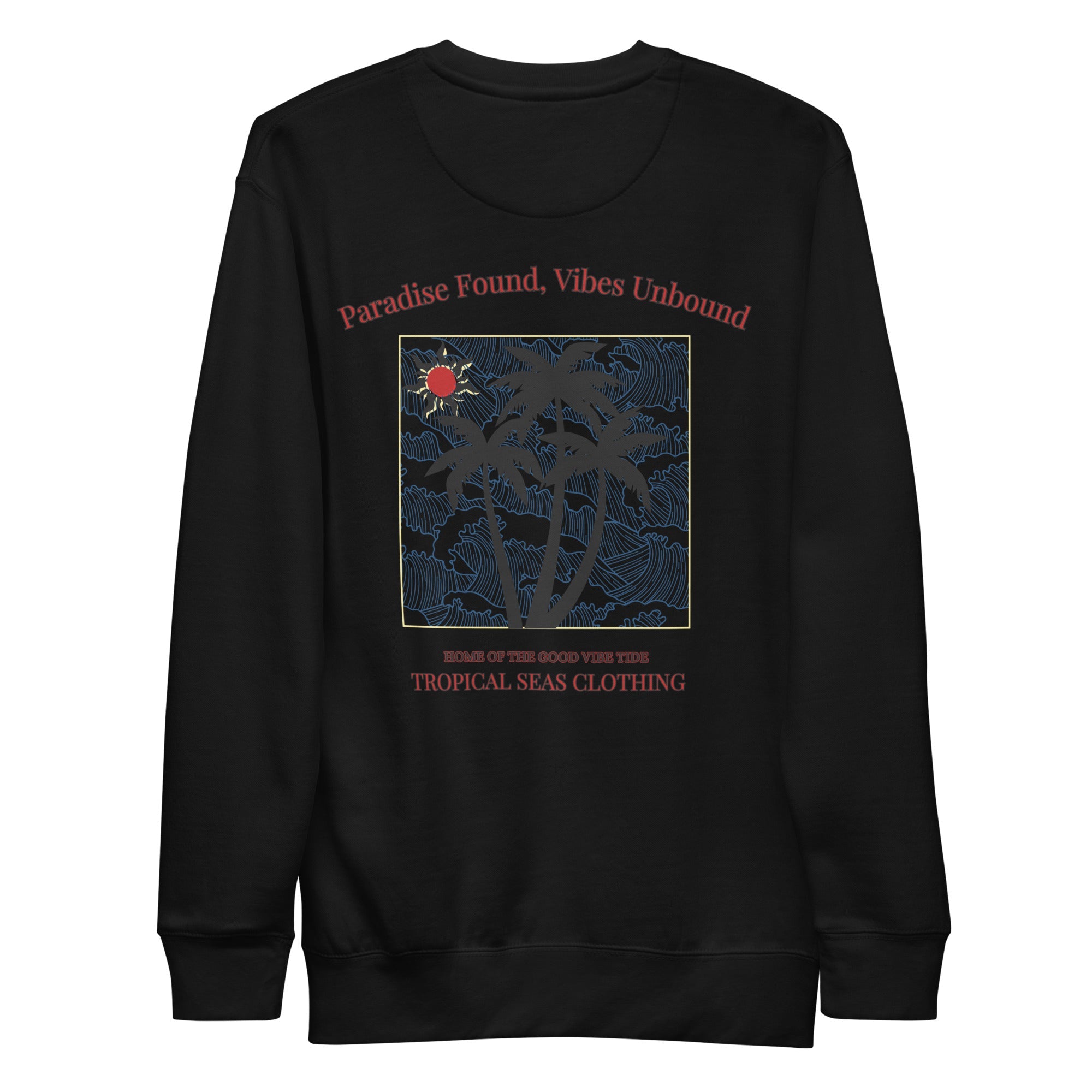 Luxury Sunset Palms Crewneck