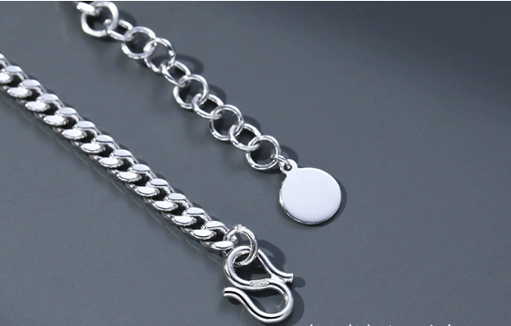 Men's Classic Thai Silver Bracelet