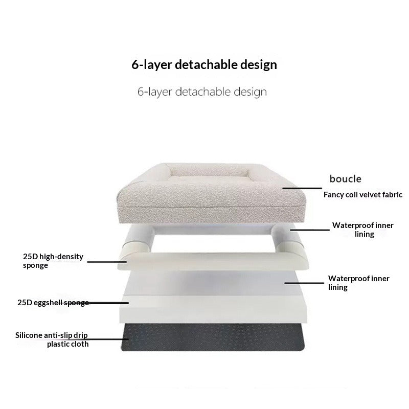Premium Memory Foam Dog Bed