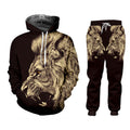 Men's Hooded Casual Tracksuit Set