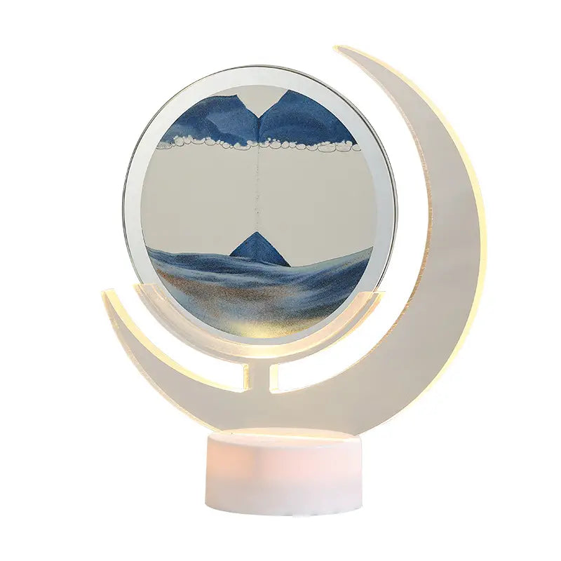 3D Lunar Sand Art Light