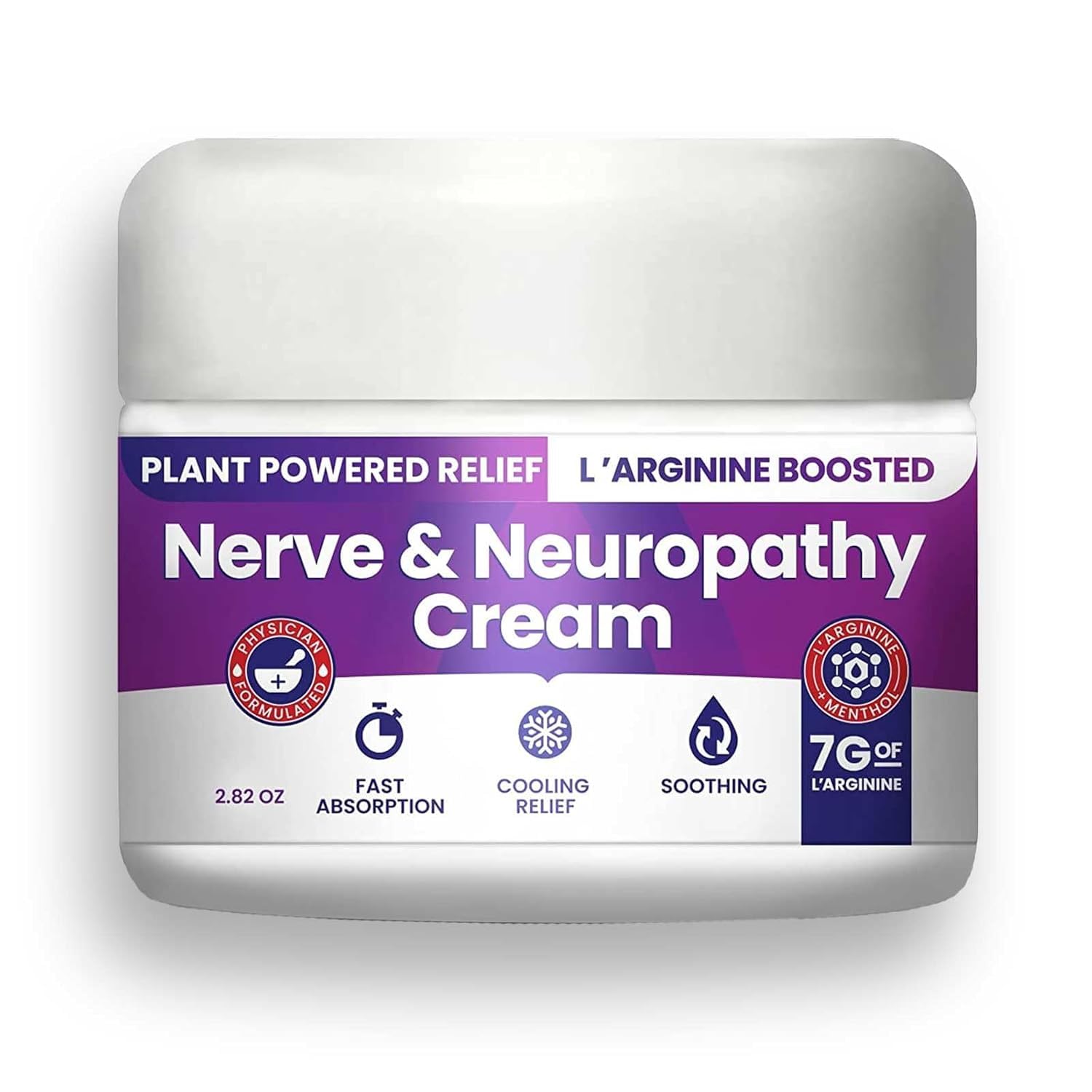 Essential Nerve Healing Cream - Vitamin B6 & Plant Extracts for Full Body Use - 2.82oz