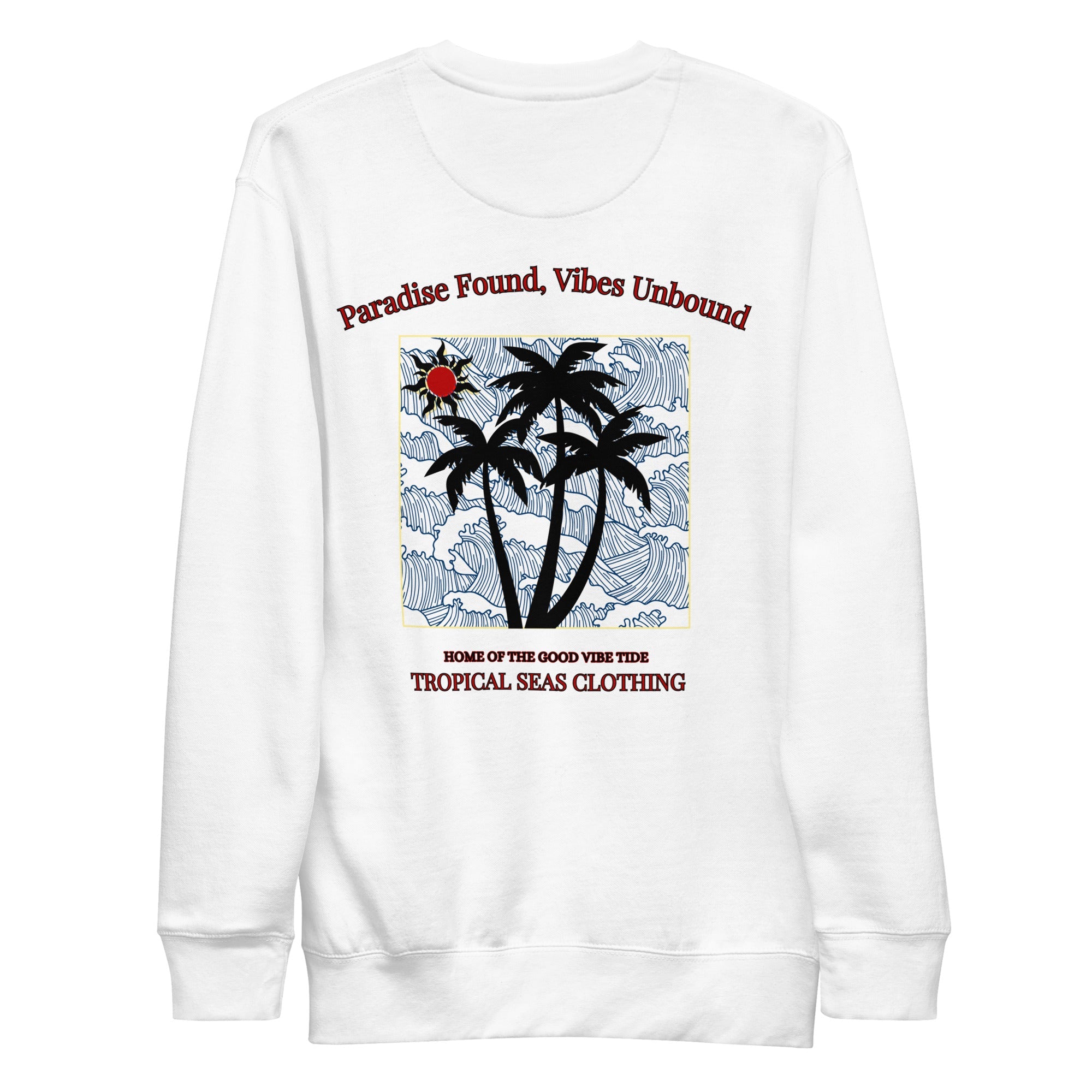 Luxury Sunset Palms Crewneck