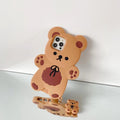 Charming Teddy Silicone Phone Protector