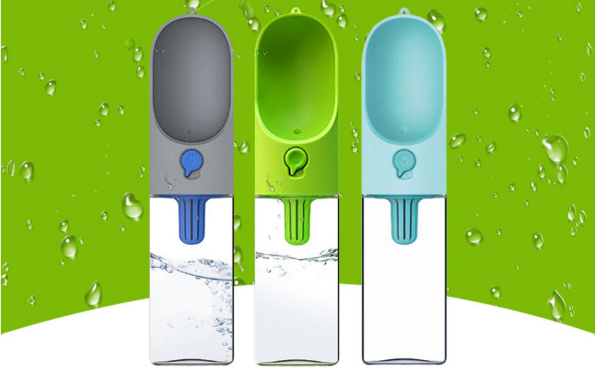 Bouteille d'eau portable pour animaux de compagnie